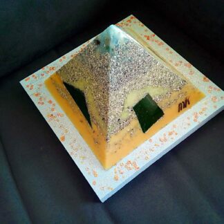 Pyramid Orgonite 17 Faith