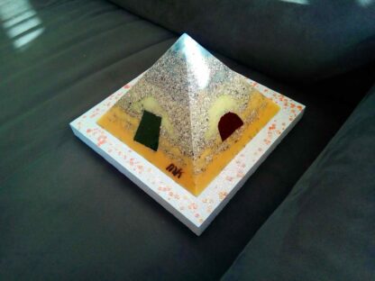 Pyramid Orgonite 17 Faith