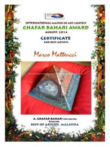 Orgonite pyramid Art award, working beeswax for orgonite by Marco Matteucci aka Marek Sheran