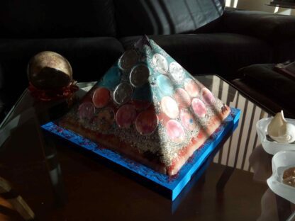 Orgonite pyramid 24 Full Metal Jacket