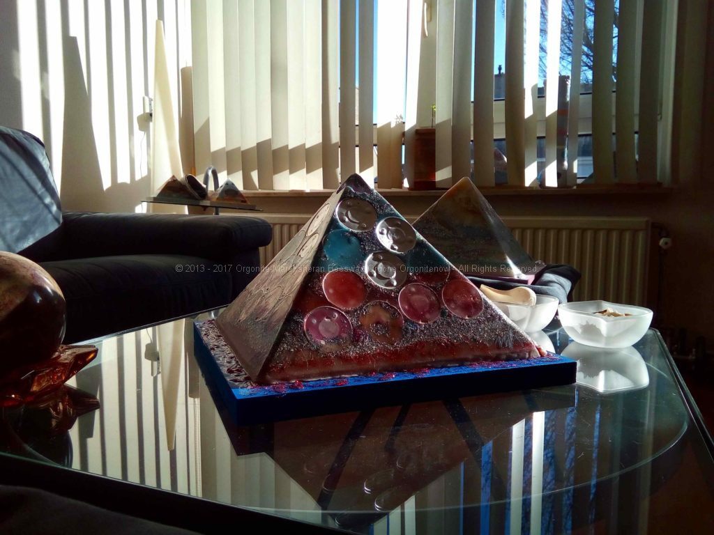 Orgonite pyramid 24 Full Metal Jacket