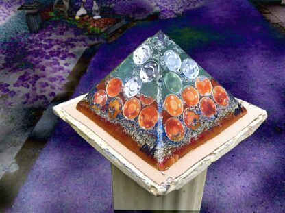 Orgonite pyramid 24 Full Metal Jacket