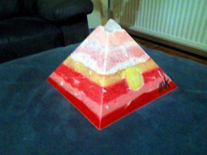 Peacekeeper 17 cm piramide orgonite