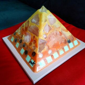 European Elections 2019 24 cm beeswax pyramid orgonite