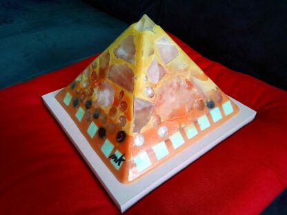 European Elections 2019 24 cm beeswax pyramid orgonite