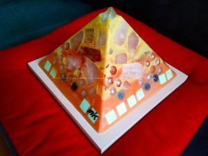 European Elections 2019 24 cm beeswax pyramid orgonite